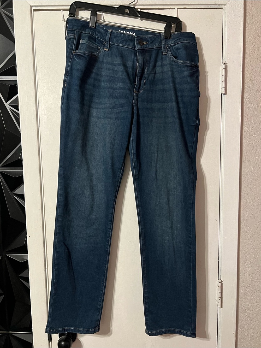 Sonoma Womems Indigo Straight Jeans